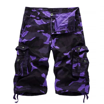 Cargo Shorts Men Military