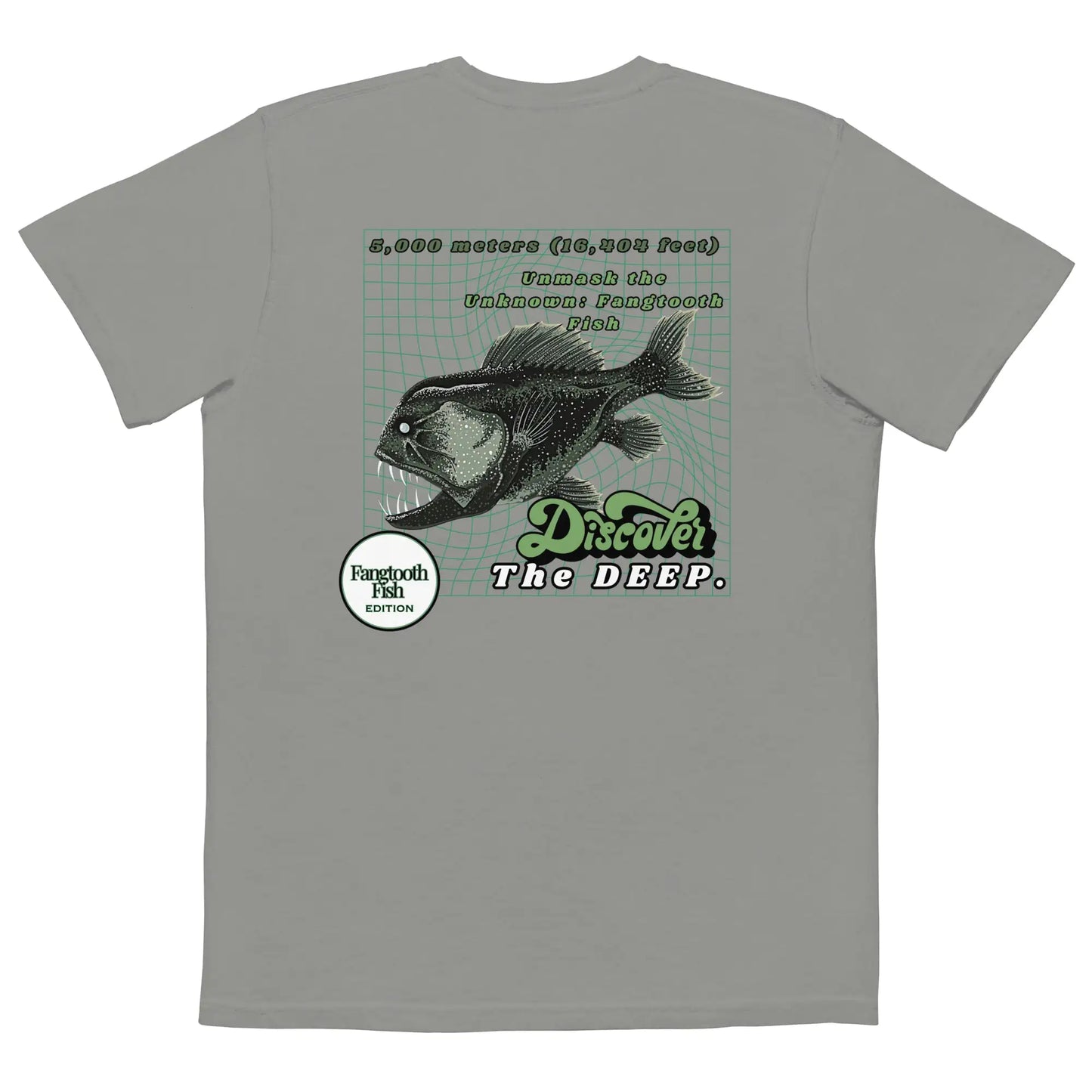 Discover the Deep Anglerfish Pocket T-shirt