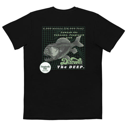 Discover the Deep Anglerfish Pocket T-shirt