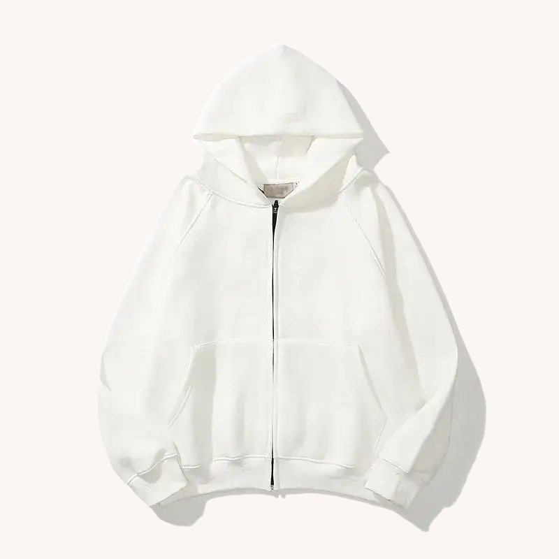 UG Plain Zip-Up Hoodie