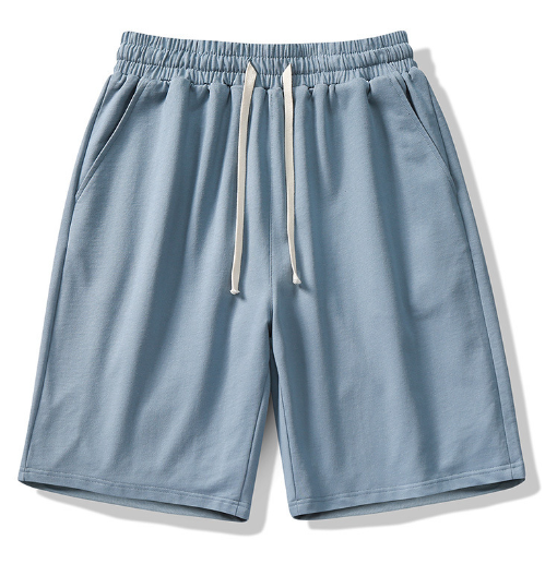 Summer Distressed Cotton Sweatshorts