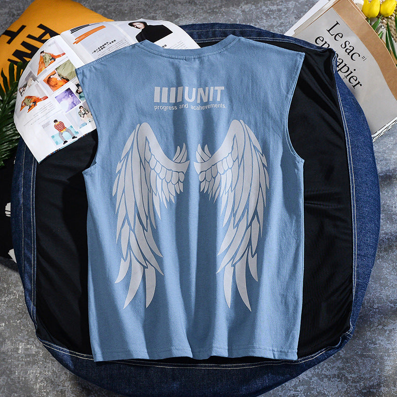 Cut Off Angel Wings Tee