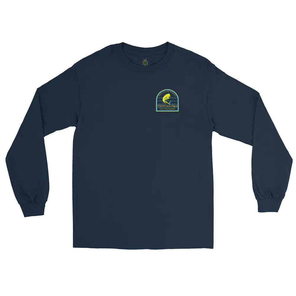 Men's Sustainable Fishing Mahi Mahi Long Sleeve Shirt