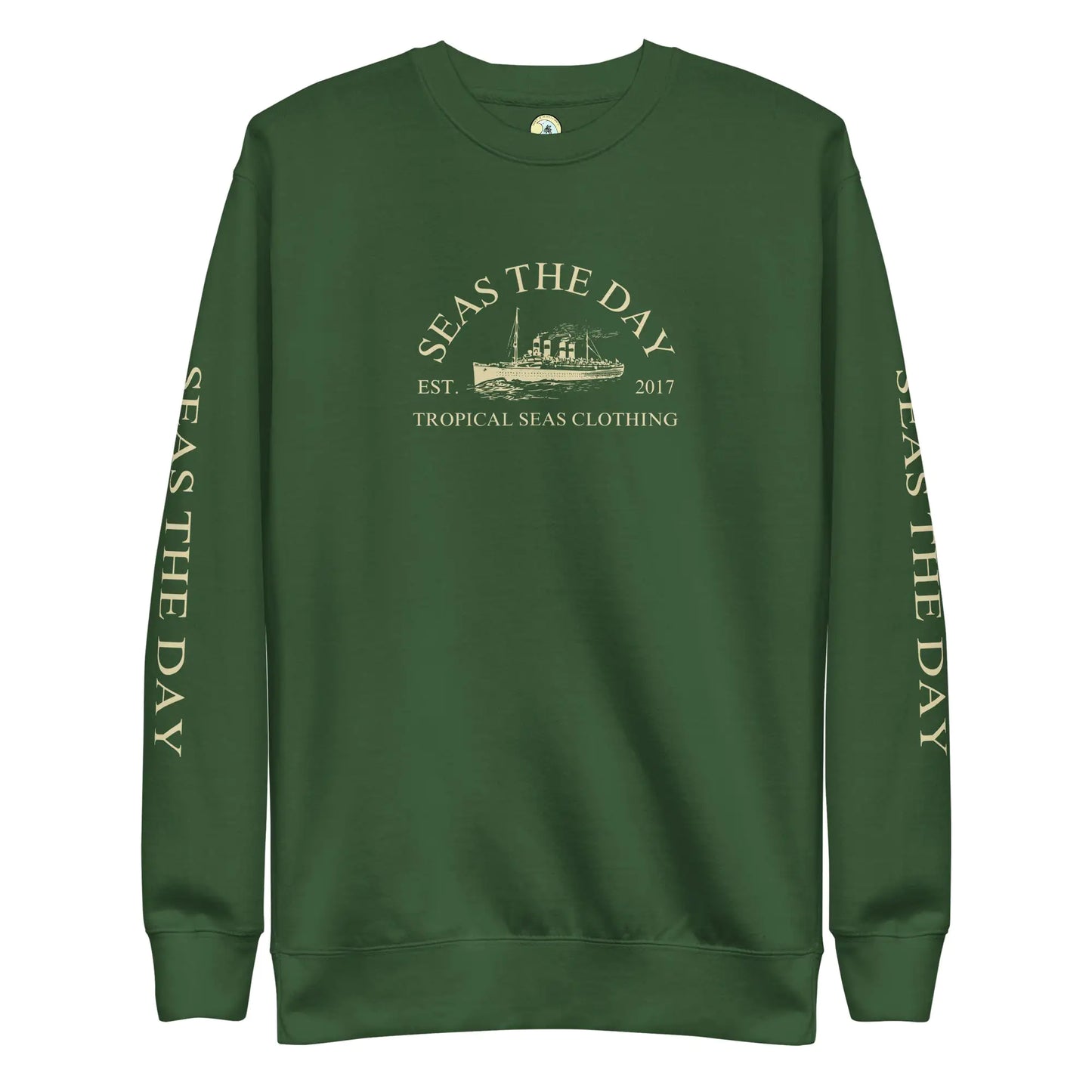 Seas The Day Ship Premium Sweatshirt